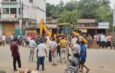 মধুপুর বাজারে উচ্ছেদ অভিযান ঘিরে তুমুল উত্তেজনা