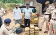 ধাওয়া খেয়ে গাড়ি থামতেই উধাও চালক, উদ্ধার ৫২ কেজি গাঁজা