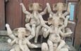 গণেশ চতুর্থী ঘিরে মূর্তিপাড়ায় ব্যস্ততা তুঙ্গে, বাড়তি খরচে চিন্তায় মৃৎশিল্পীরা