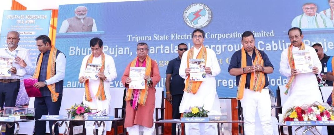 ১,৪৩৬ কোটি টাকায় আগরতলায় আন্ডারগ্রাউন্ড ক্যাবলিং, আওতায় পুরনিগমের ৫১টি ওয়ার্ড